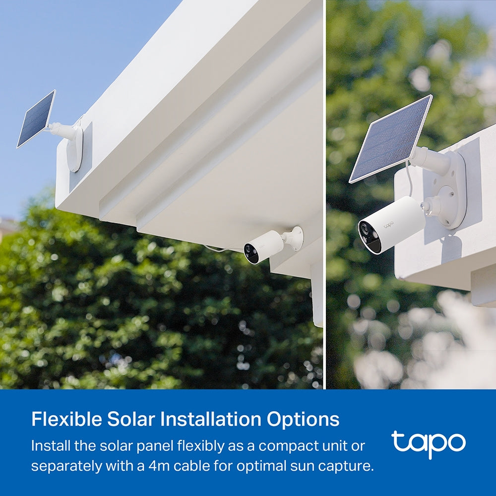 Tapo Smart Wire-Free Security Camera and Solar Panel | TAPOC410KI