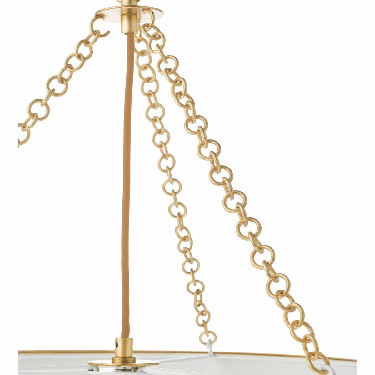 Dar Fenella 5 Light Pendant Gold Leaf-FEN0534