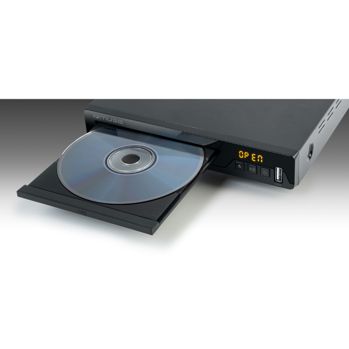 Muse DVD Player Black | M55DVUSB