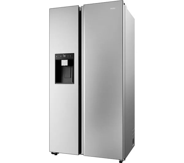 HAIER Series 5  American Style Fridge Freezer Stainless Steel | HSW59F18DIMM