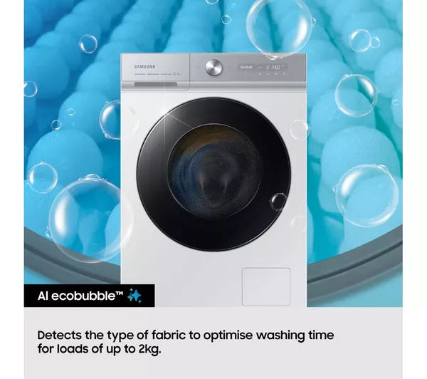 SAMSUNG Series 5 SpaceMax WiFi-enabled 11 kg 1400 Spin Washing Machine White | WW11DG5B25AE