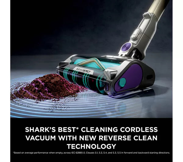 SHARK PowerDetect Cordless Pet Vacuum Cleaner Java Grey | IP1251UKT