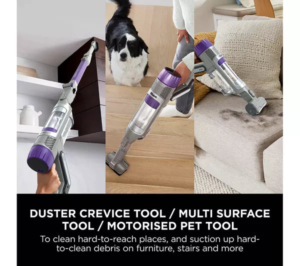 SHARK PowerDetect Cordless Pet Vacuum Cleaner Java Grey | IP1251UKT