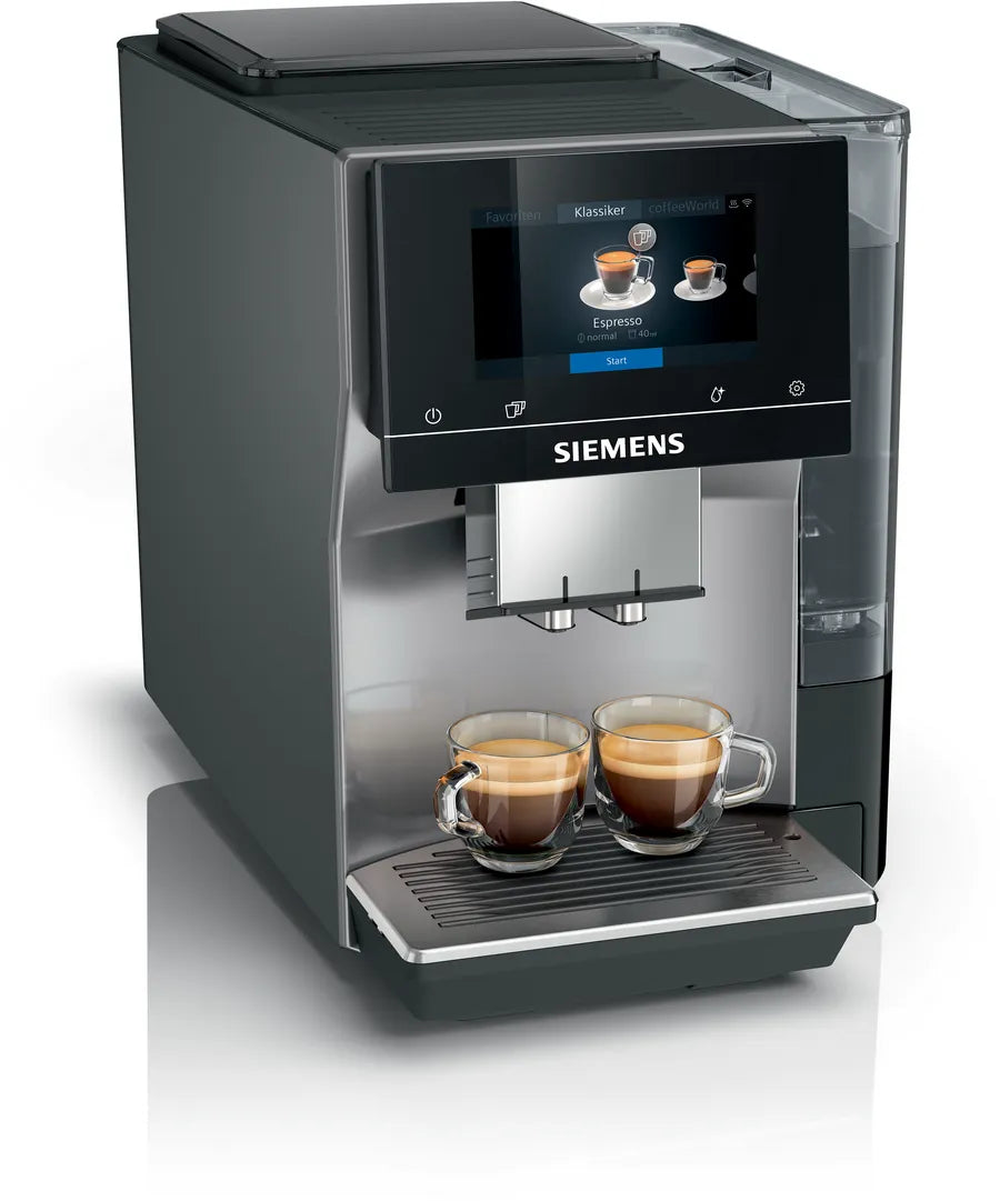 SIEMENS EQ700 Smart Bean to Cup Coffee Machine Graphite | TP715GB1