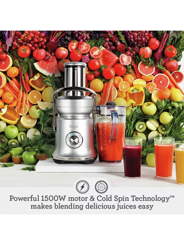 Sage The Nutri Juicer Cold Xl Steel SJE830BSS2GUK1Peter Murphy Lighting Electrical