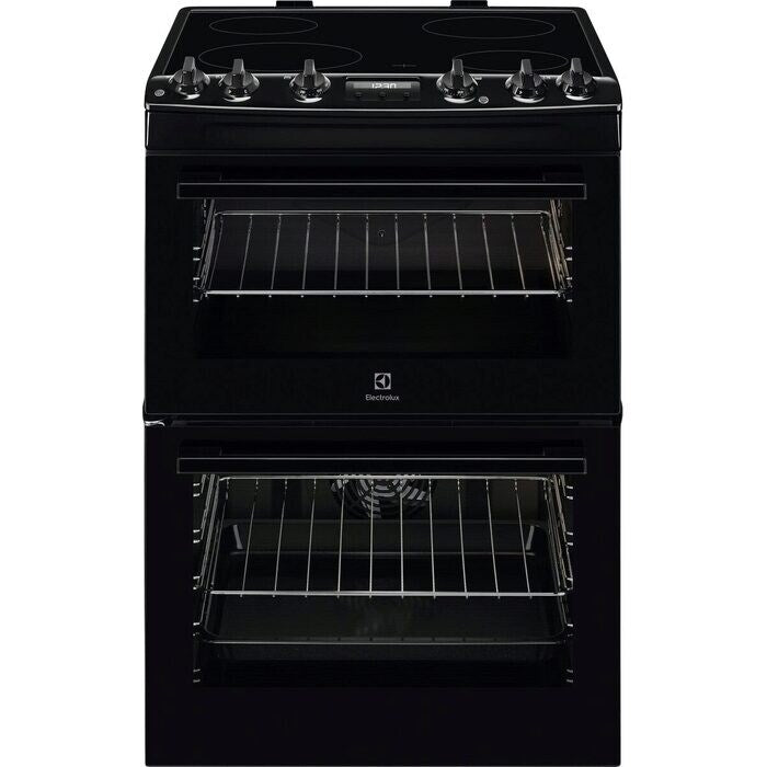 Electrolux 60cm Freestanding Electric Cooker Black | LKR655200K