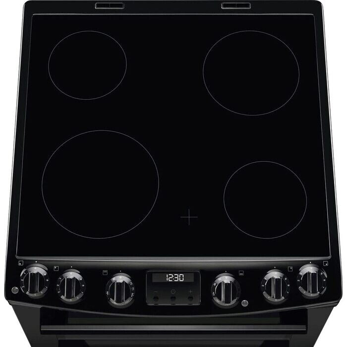 Electrolux 60cm Freestanding Electric Cooker Black | LKR655200K