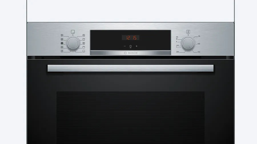 Bosch Series 4 60cm Built-in Oven With Steam Function Stainless Steel | HQA534BS3B