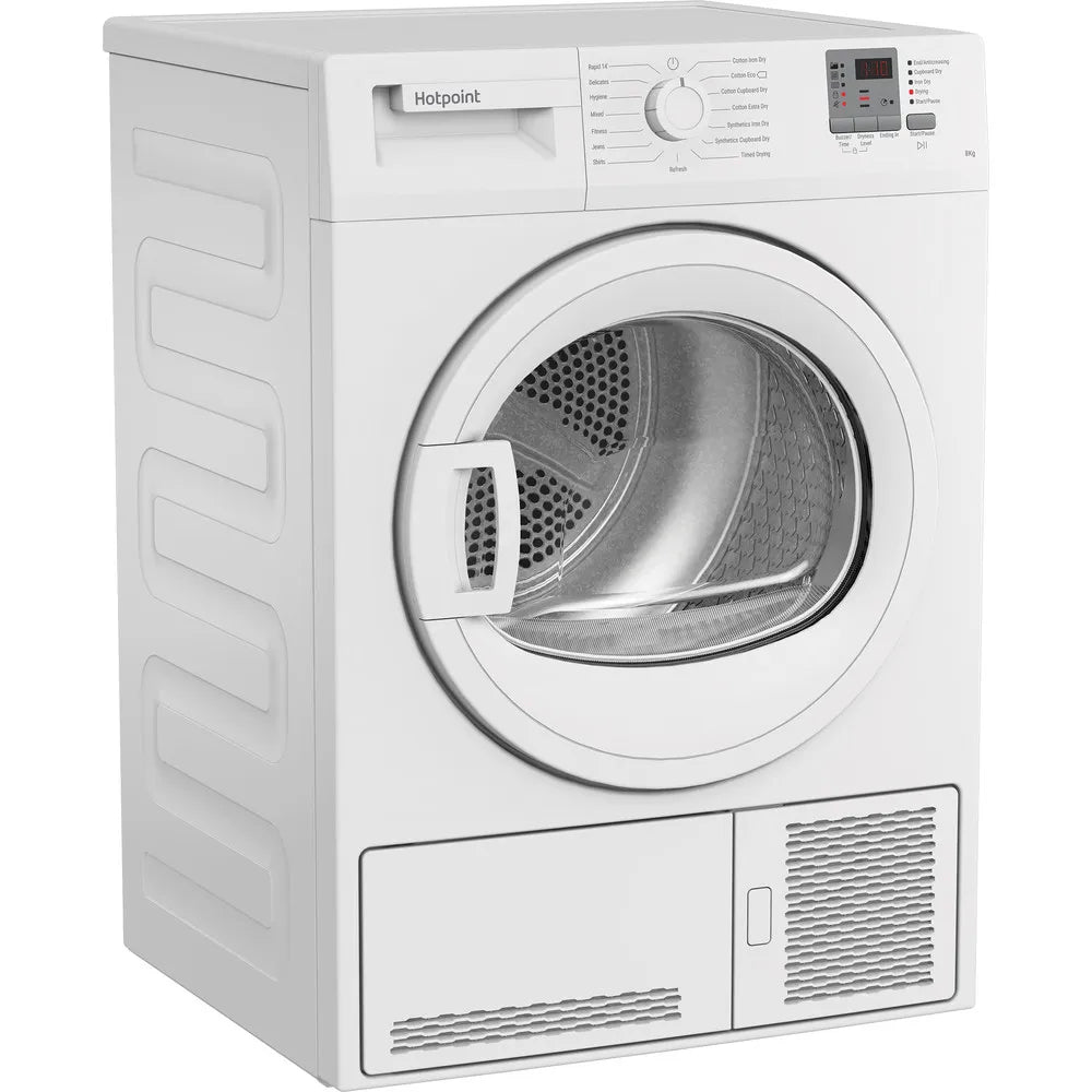 Hotpoint 8KG Tumble Dryer Condenser White | CHDC82WWGDUK