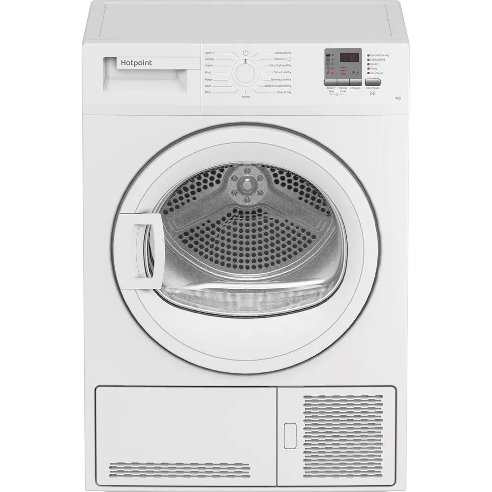 Hotpoint 8KG Tumble Dryer Condenser White | CHDC82WWGDUK