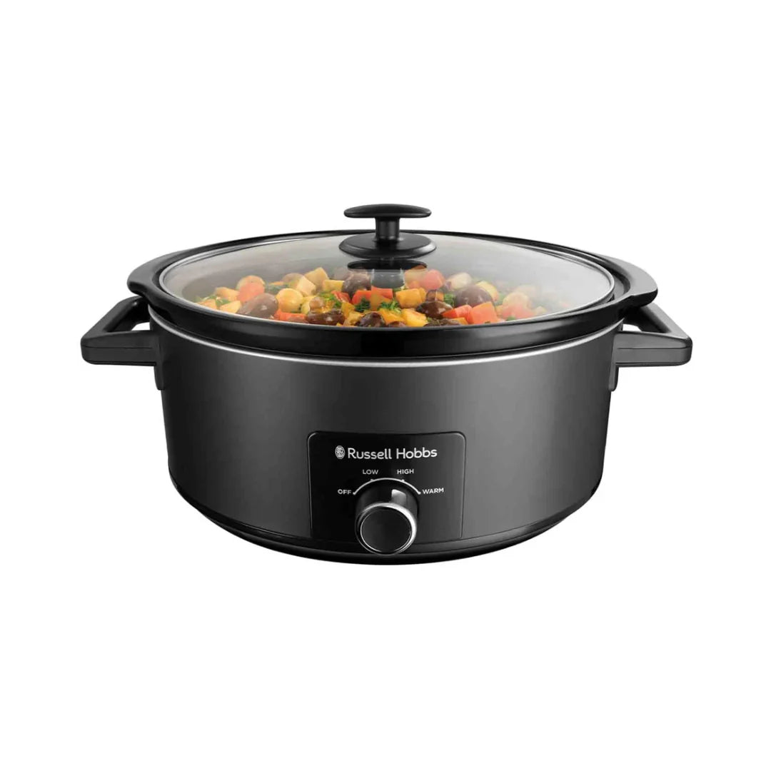 Russell Hobbs 7L Matte Black Slow Cooker Black | 27720