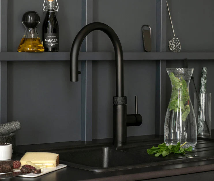 Quooker Flex 3-in-1 Boiling Water Tap Black| 3XBLK