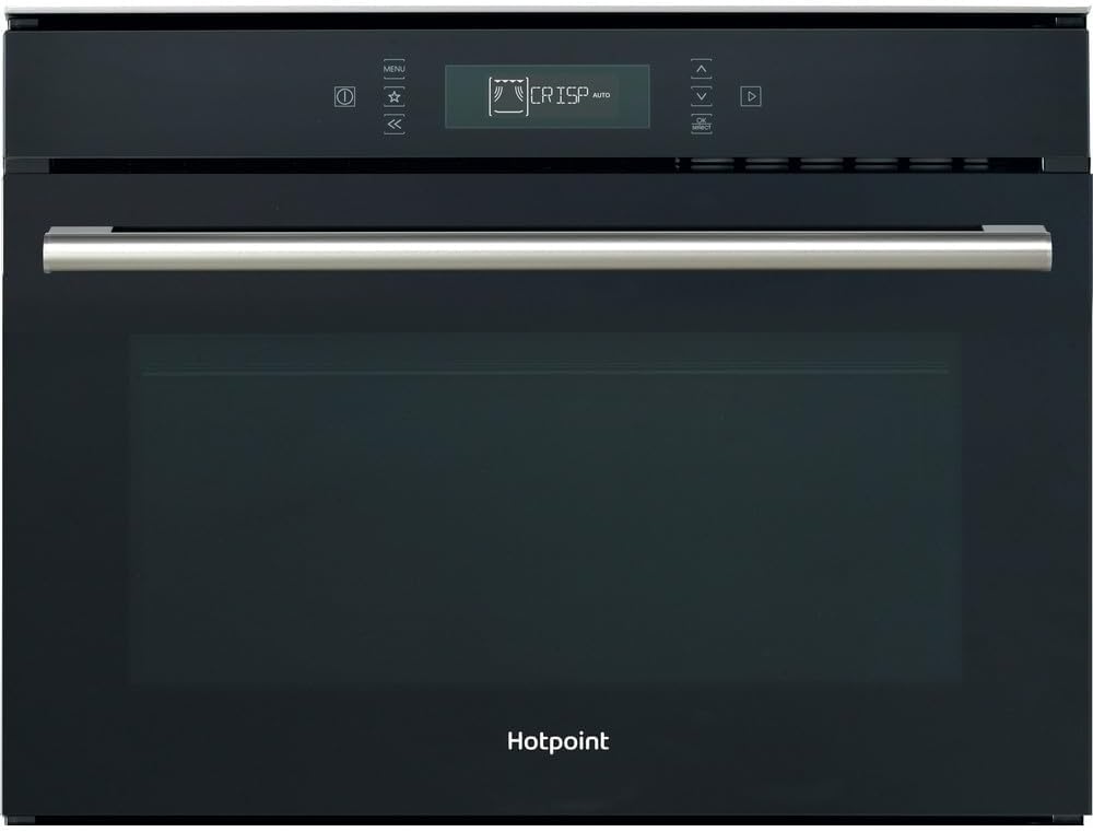 Hotpoint Built-In Microwave with Grill Black | MP676BLH