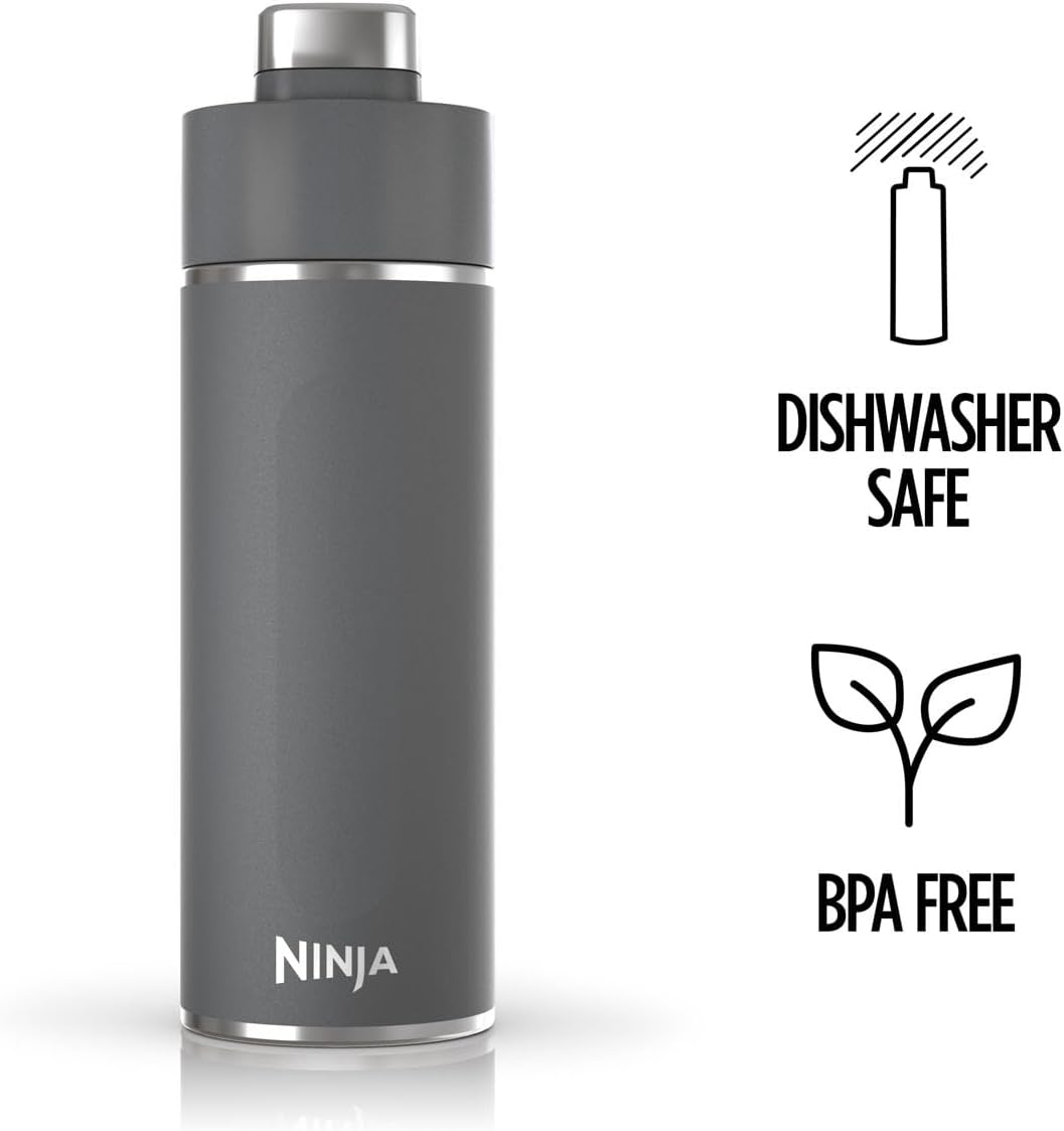 Ninja Thirsti 530 ml Travel Bottle Grey | DW1801EUUKGY