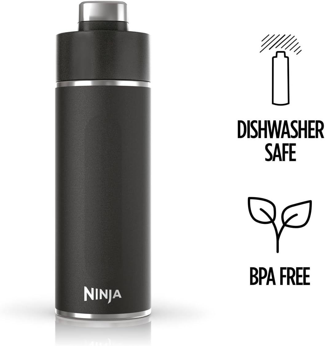 Ninja Thirsti 700 ml Travel Bottle Black | DW2401EUUKBK