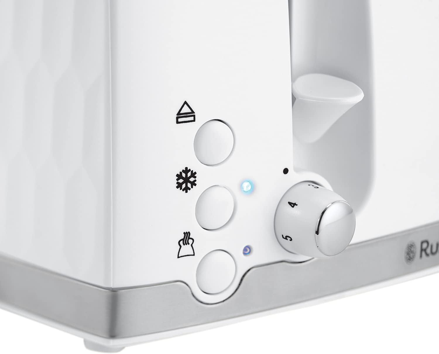 Russell Hobbs Honeycomb 4 Slice Toaster White | 26070