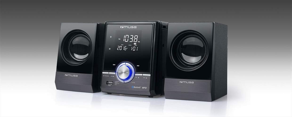 Muse Digital Micro CD HiFi System Black | M38BT