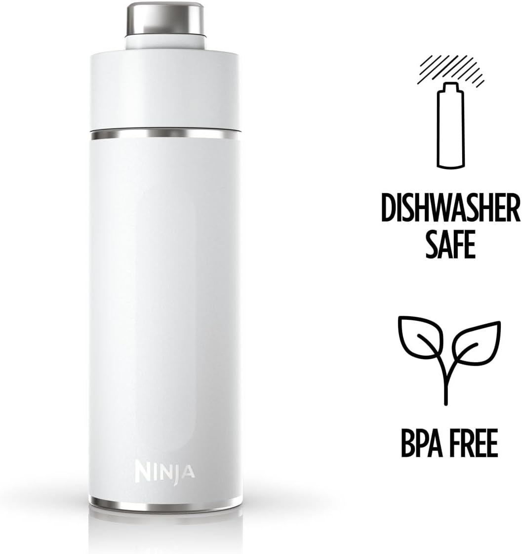 Ninja Thirsti 700 ml Travel Bottle White | DW2401EUUKWH