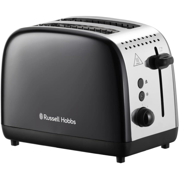 Russell Hobbs 2 Slice Toaster Black / Stainless Steel | 26550