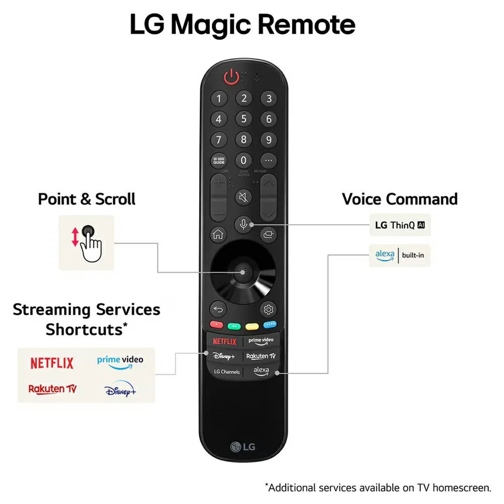 LG 55" UT81 UHD 4K Smart TV | 55UT81006LA.AEK