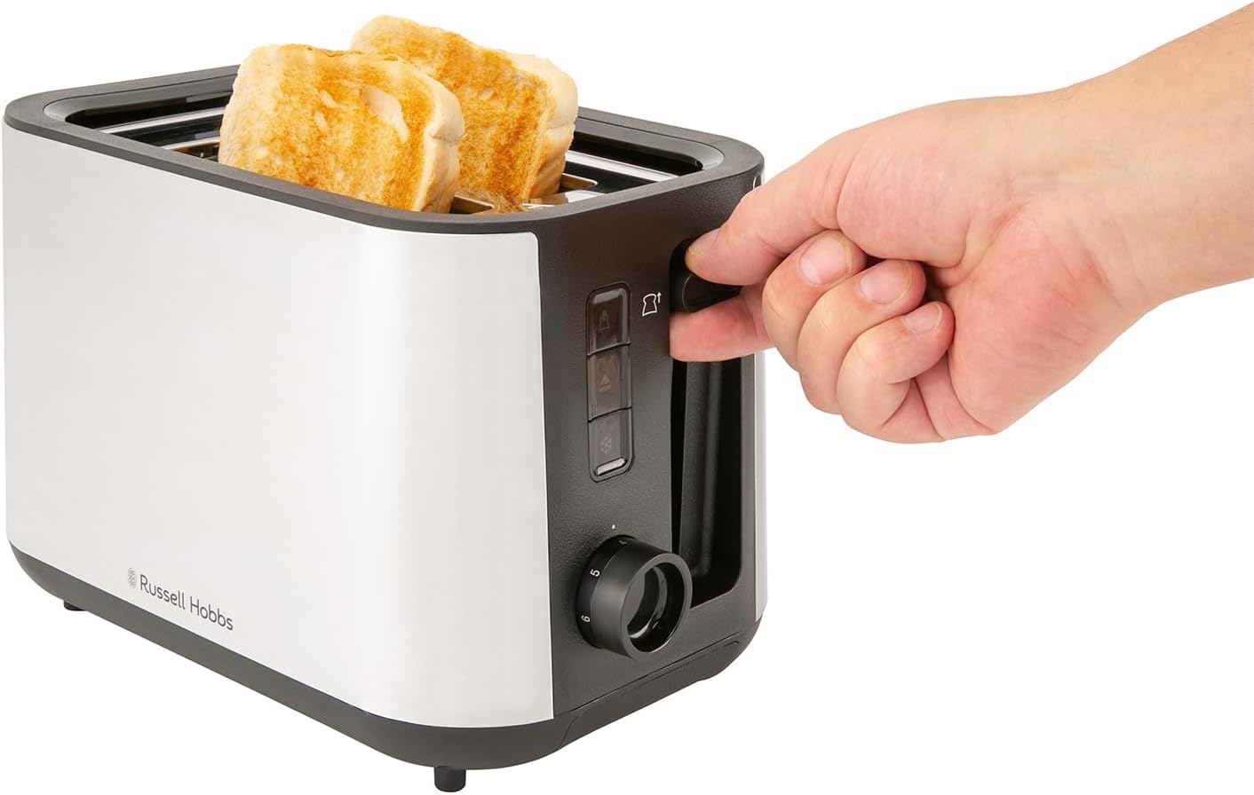 Russell Hobbs 2 Slice Toaster Brushed Stainless Steel | 27390