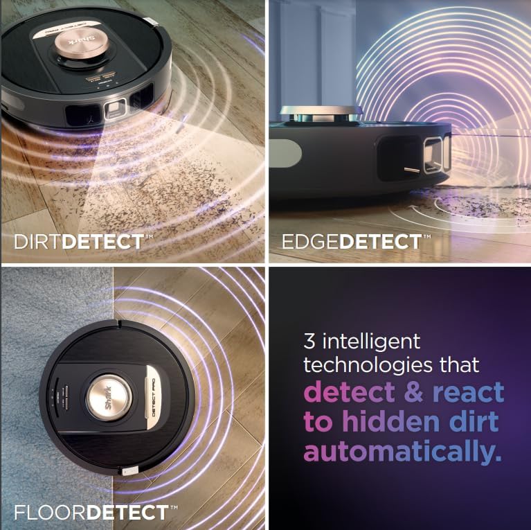 Shark Power Detect Self Empty Robot Vacuum | RV2820VEUK