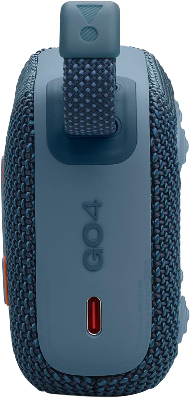 JBL Go 4 Portable Wireless Bluetooth Speaker Blue | JBLGO4BLU