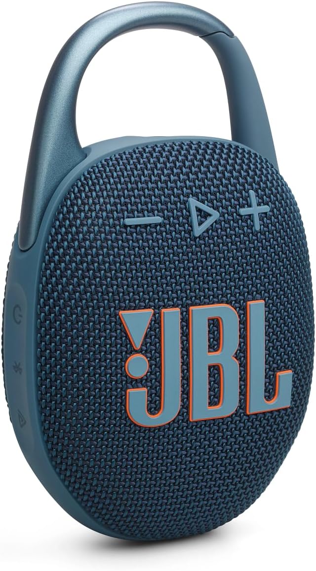 JBL Clip 5 Portable Bluetooth Speaker Blue | JBLCLIP5BLU