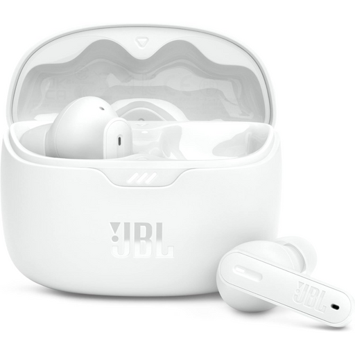 JBL Tune Beam  True Wireless Bluetooth Noise-Cancelling Earbuds White | JBLTEAMWHT