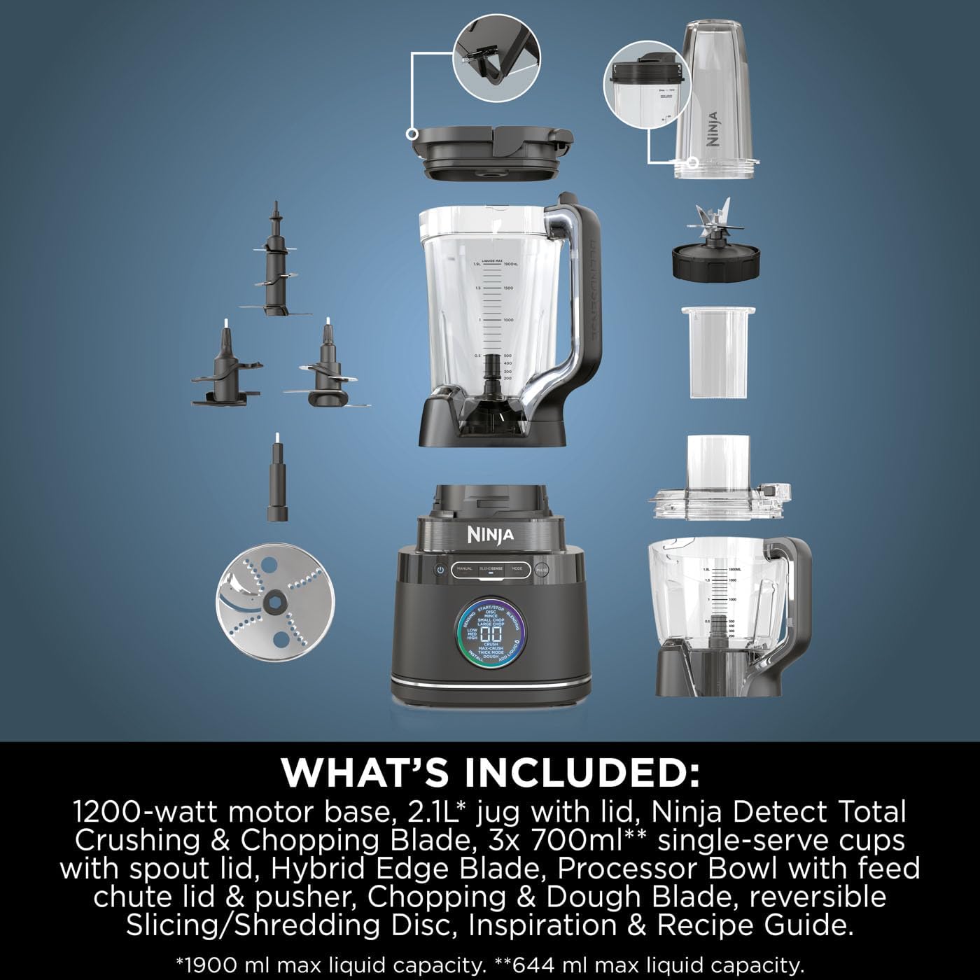 Ninja Detect Power Blender & Processor Pro | TB401UK