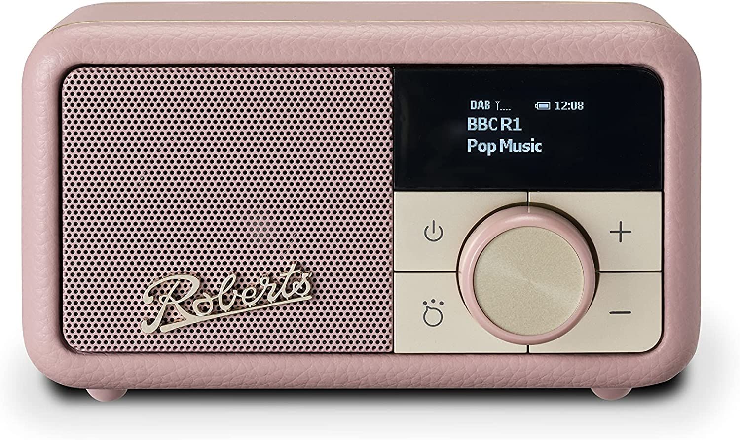 Roberts Petite 2 Dab+ Fm RDS Bluetooth, Rechargeable Battery, Alarm Dusky Pink | PETITE2DP