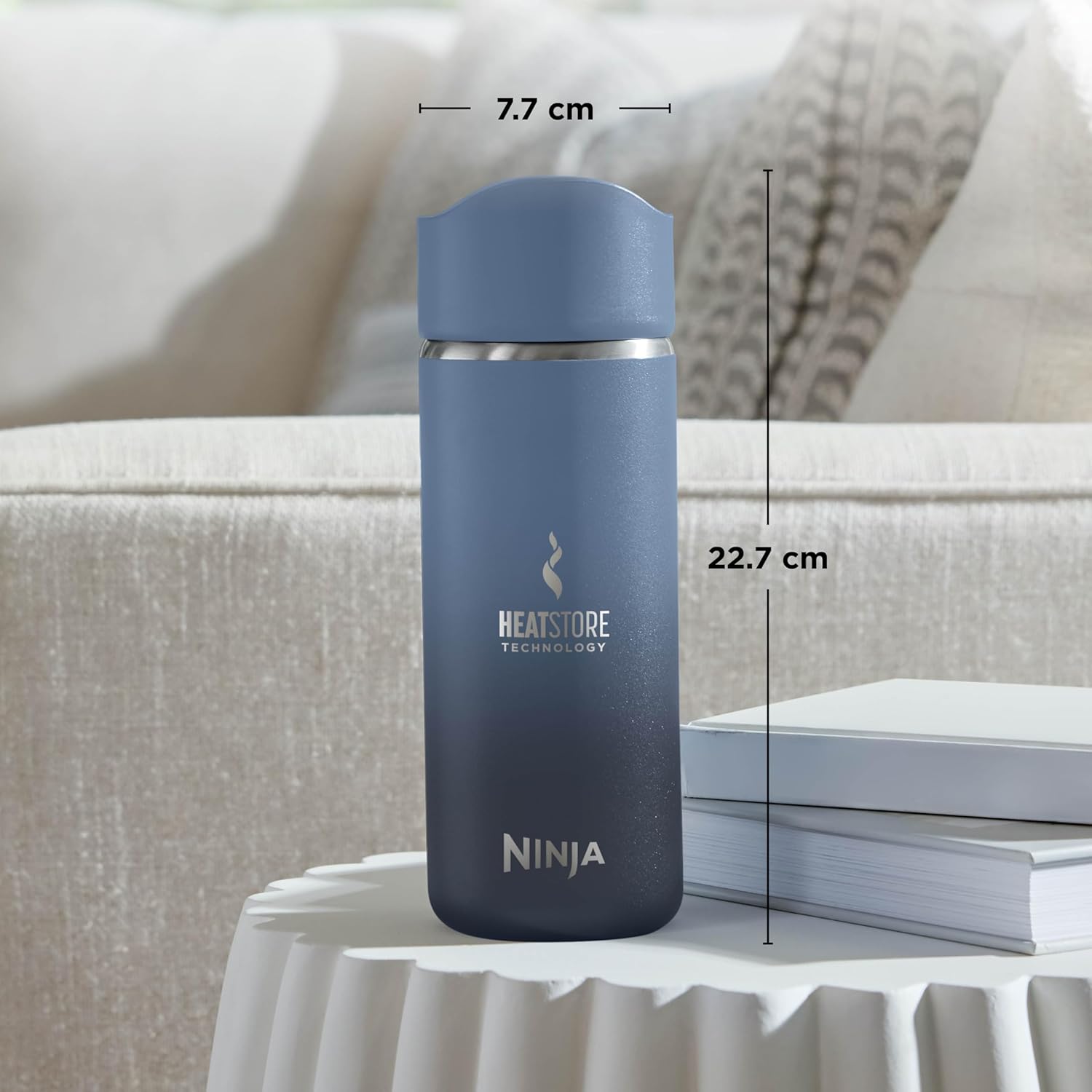 Ninja 400 ml Sip Perfect Travel Mug Blue | DW1603EUUKNV