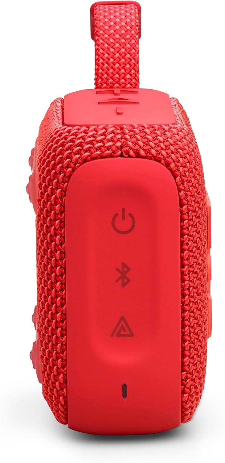 JBL Go 4 Portable Wireless Bluetooth Speaker Red | JBLGO4RED