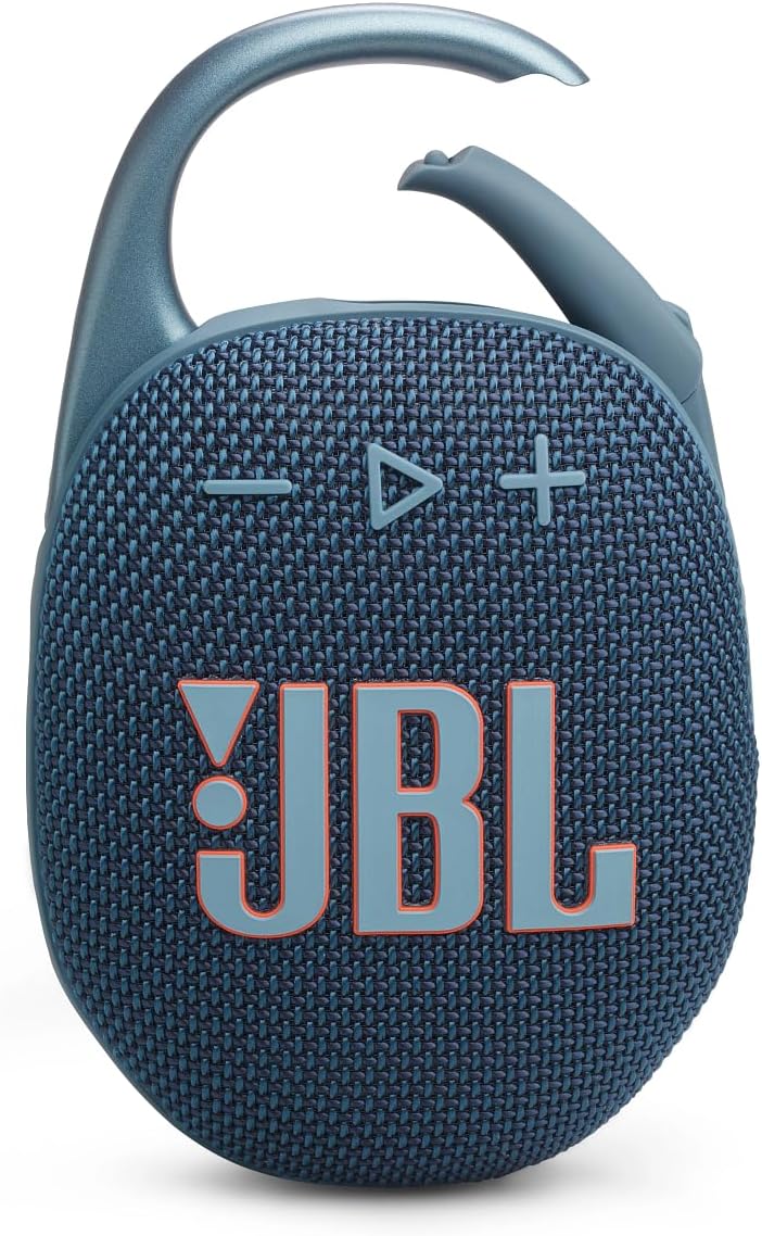 JBL Clip 5 Portable Bluetooth Speaker Blue | JBLCLIP5BLU