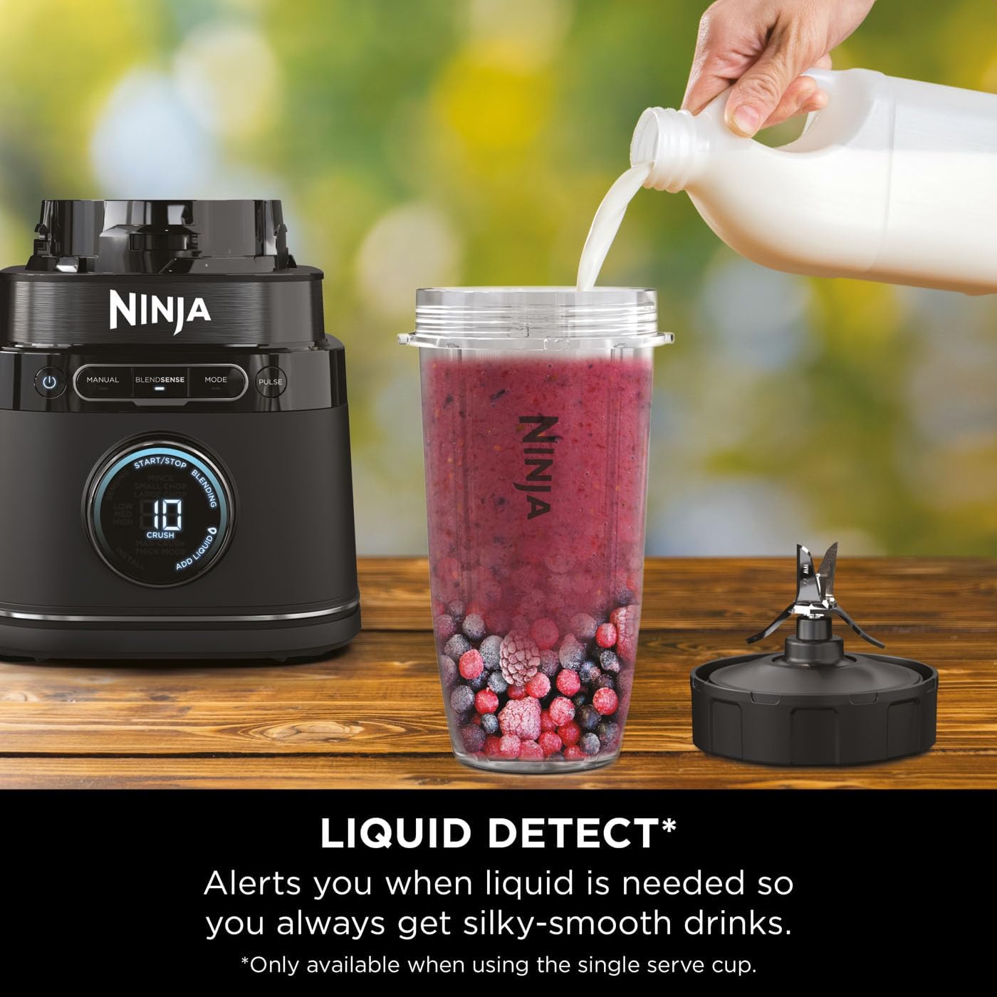 Ninja Detect Power Blender Pro & Single Serve | TB301UK