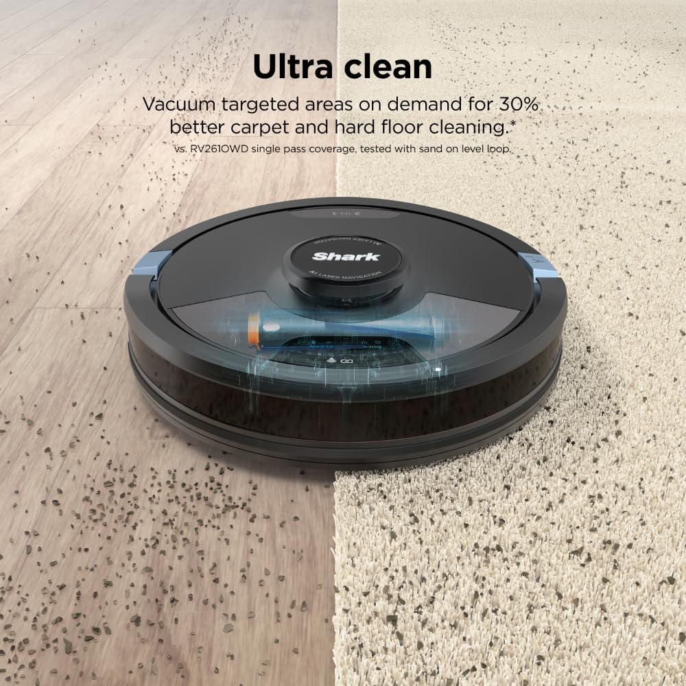 Shark AI Ultra Robot Vacuum and Mop | RV2620WDUK