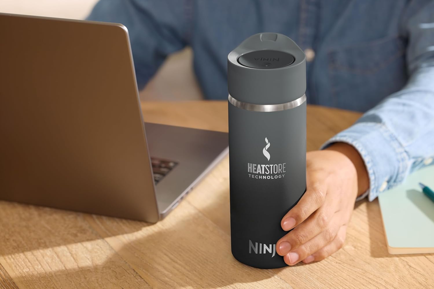 Ninja 400 ml Sip Perfect Travel Mug Black | DW1603EUUKBK