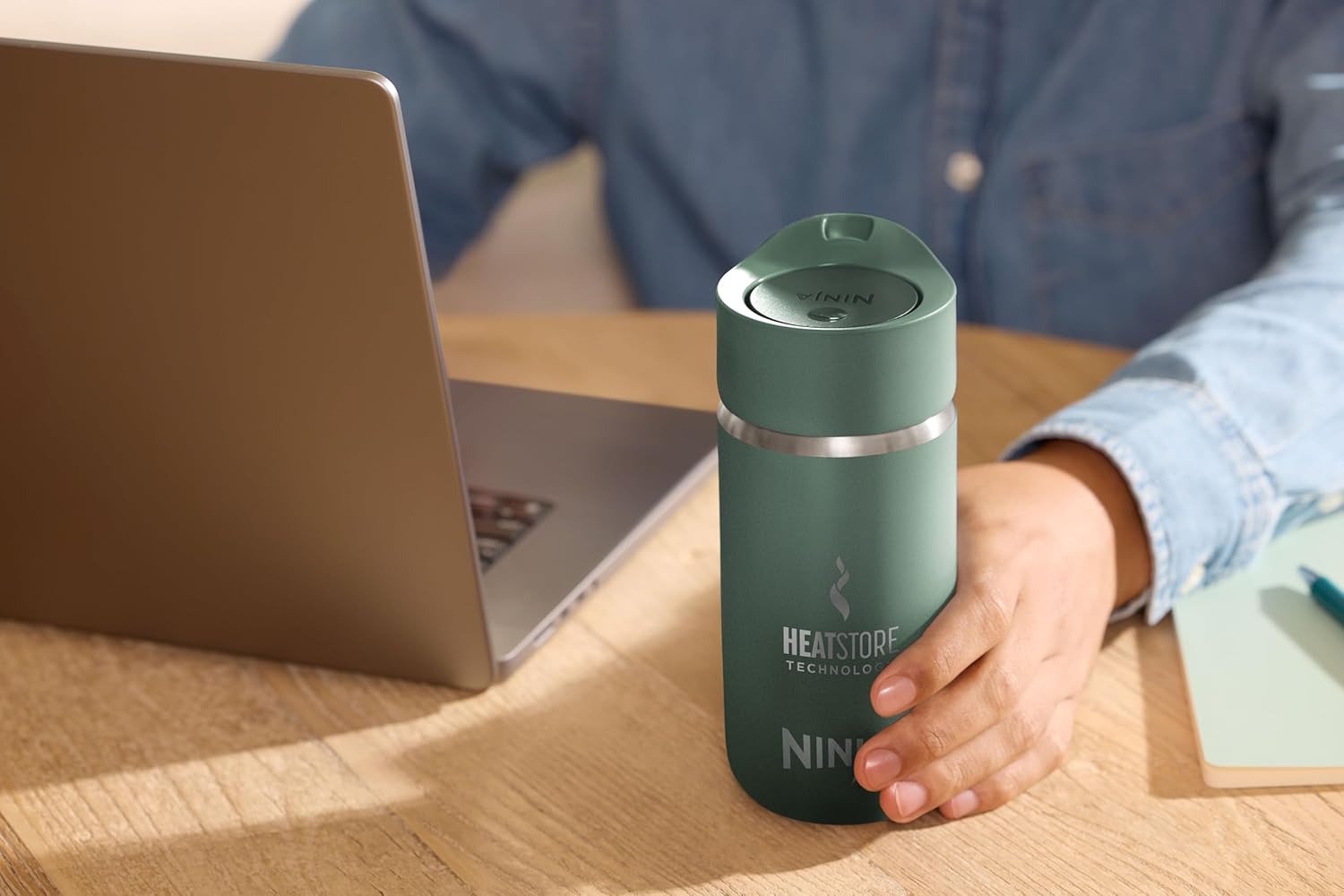 Ninja 300 ml Sip Perfect Travel Mug Steam Jade | DW1203EUUKGN