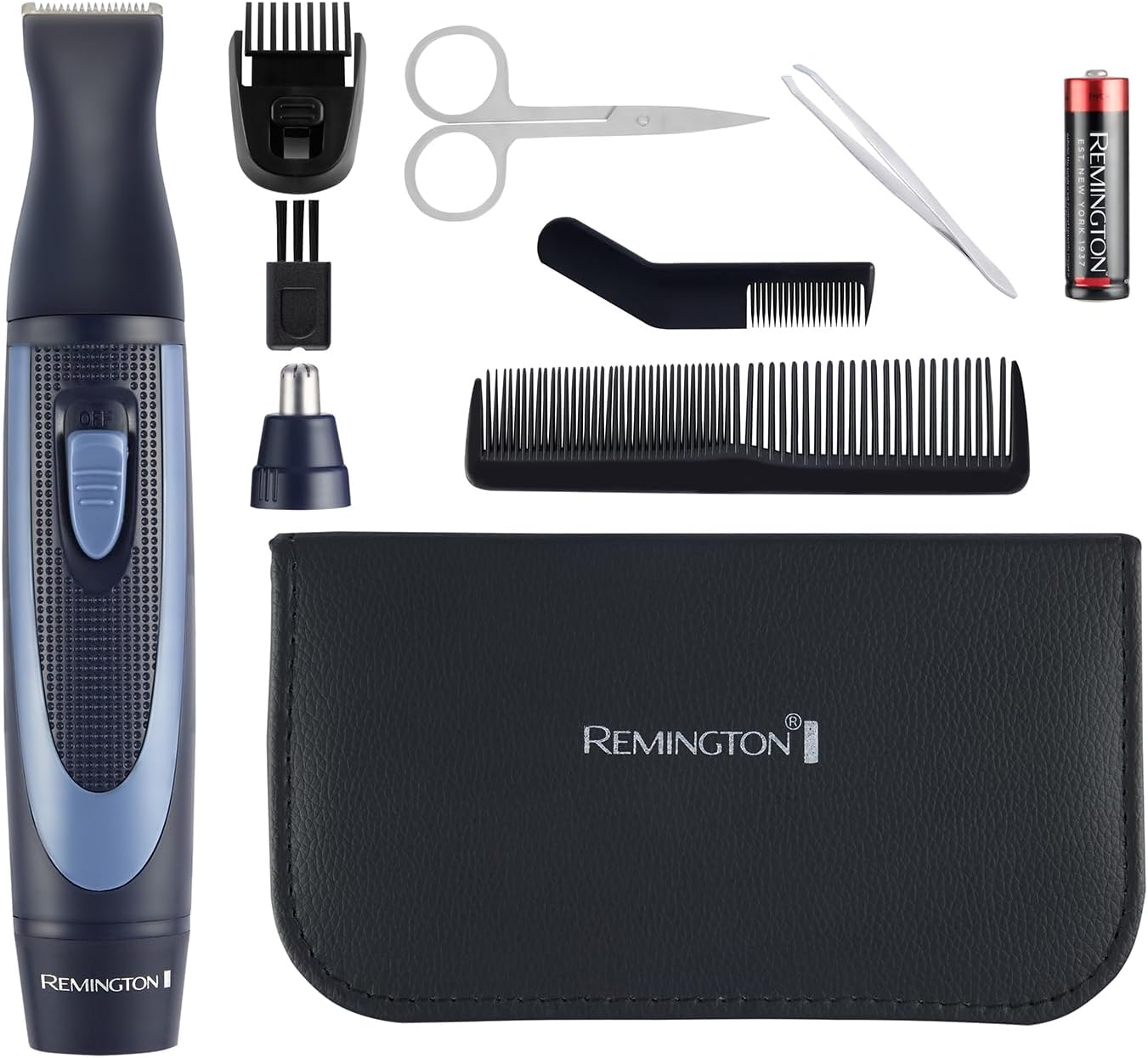 Remington Nose and Ear Trimmer 13 Piece Travel Kit | NE3890