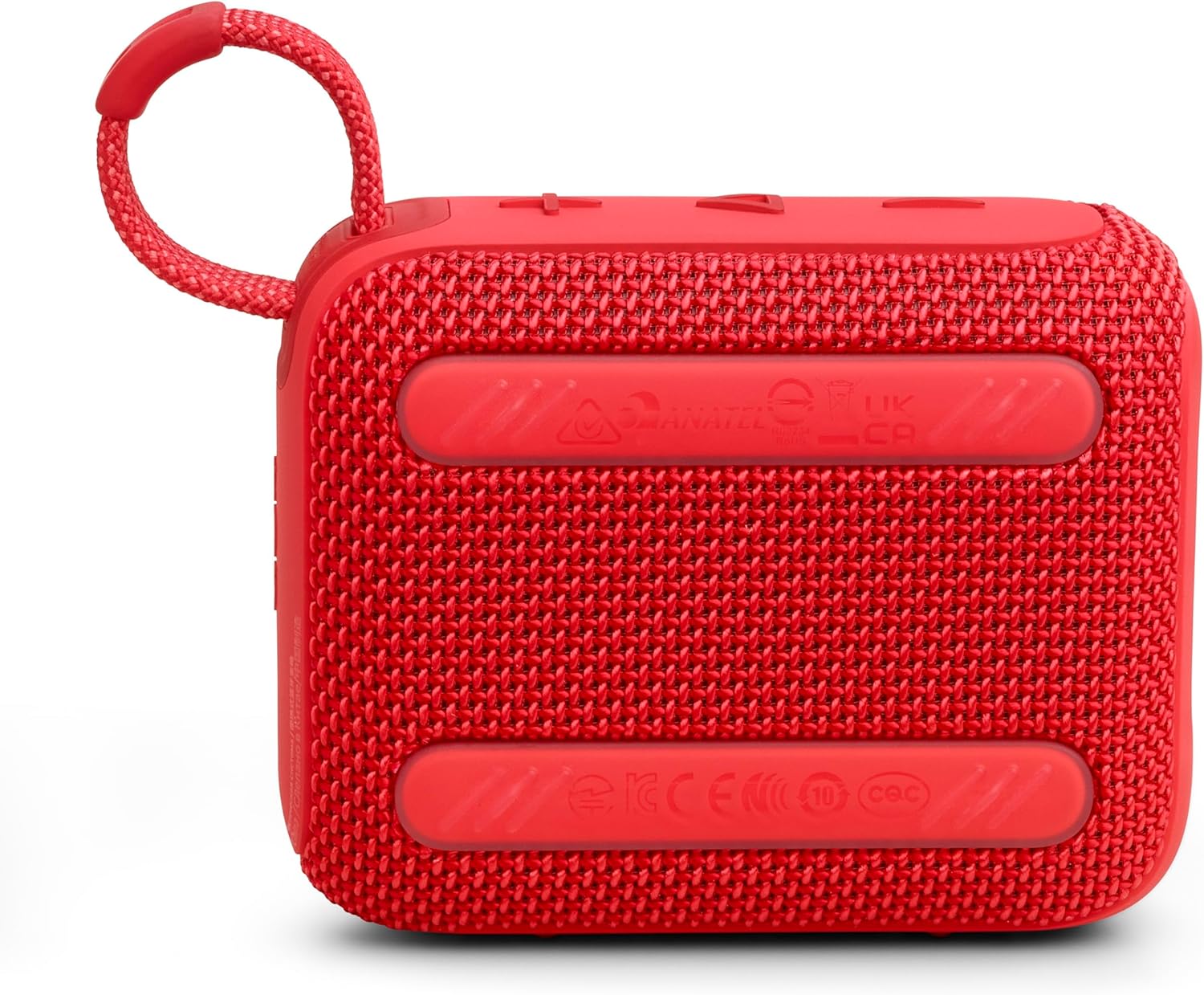 JBL Go 4 Portable Wireless Bluetooth Speaker Red | JBLGO4RED