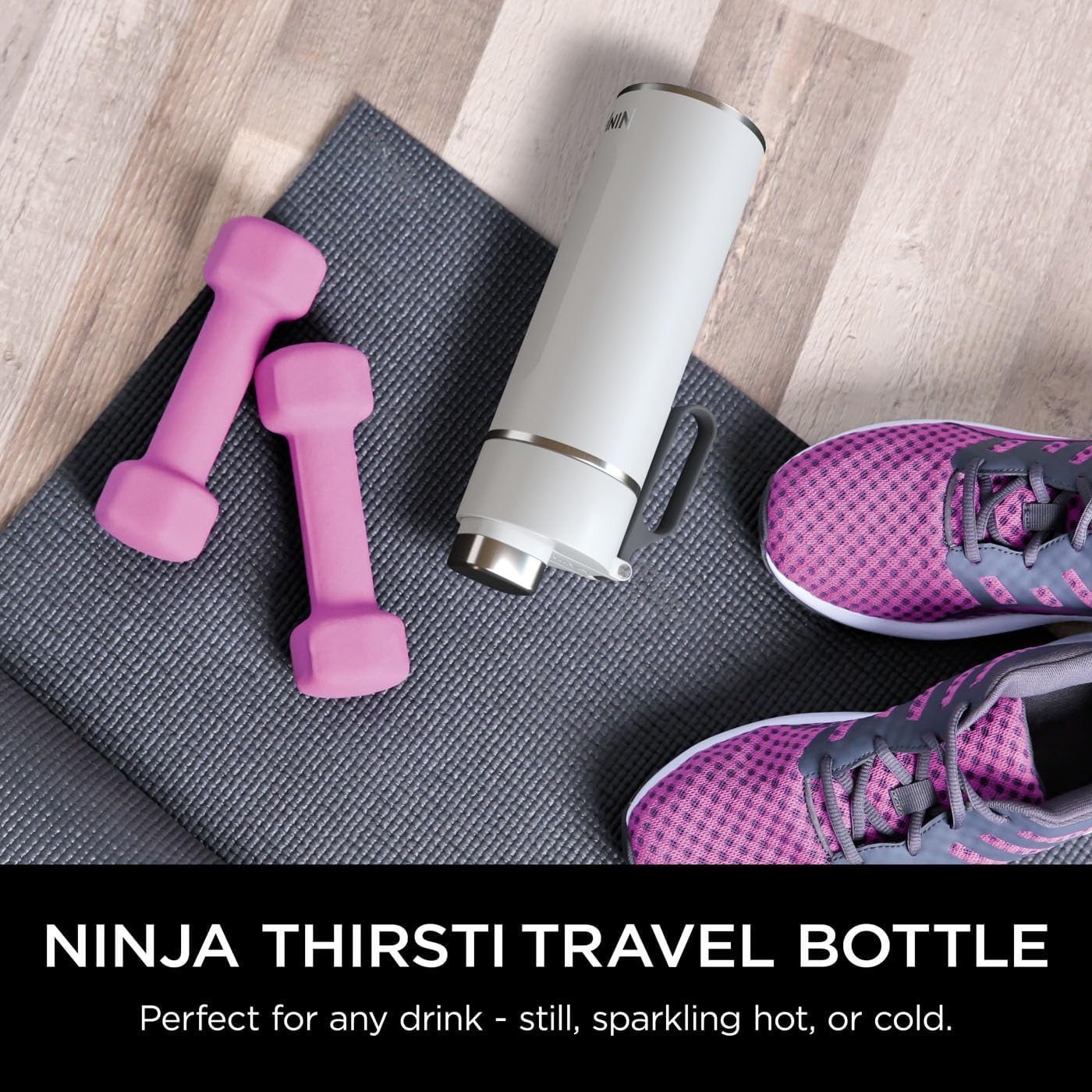 Ninja Thirsti 700 ml Travel Bottle White | DW2401EUUKWH