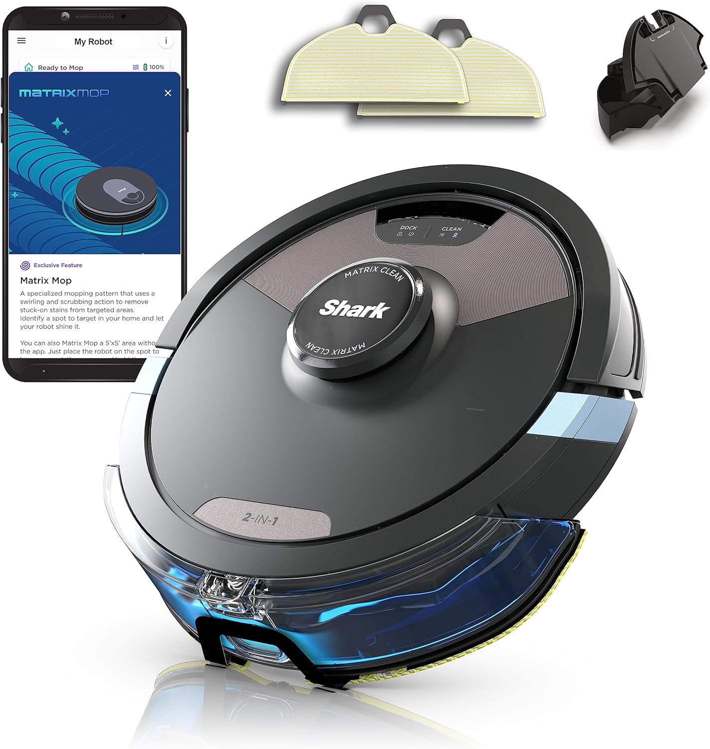 Shark AI Ultra Robot Vacuum and Mop | RV2620WDUK