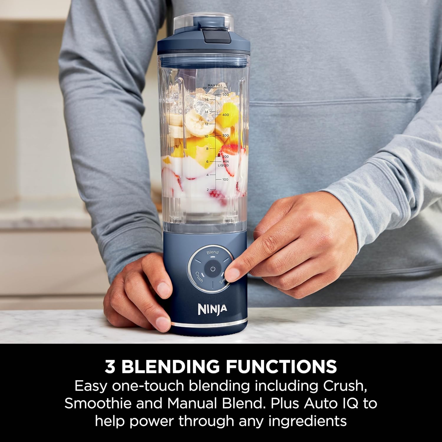 Ninja Blast Max Portable Blender Navy | BC251UKNV