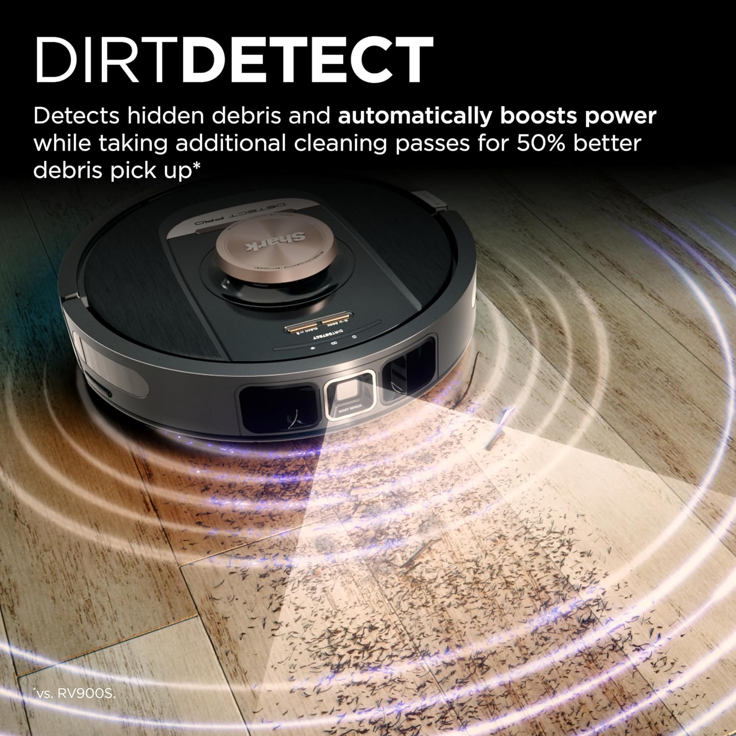 Shark Power Detect Self Empty Robot Vacuum | RV2820VEUK