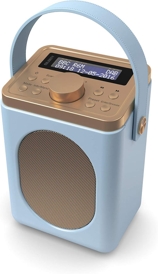 Majority Little Shelford Portable Radio with Bluetooth Duck Egg | LSHDABDUK