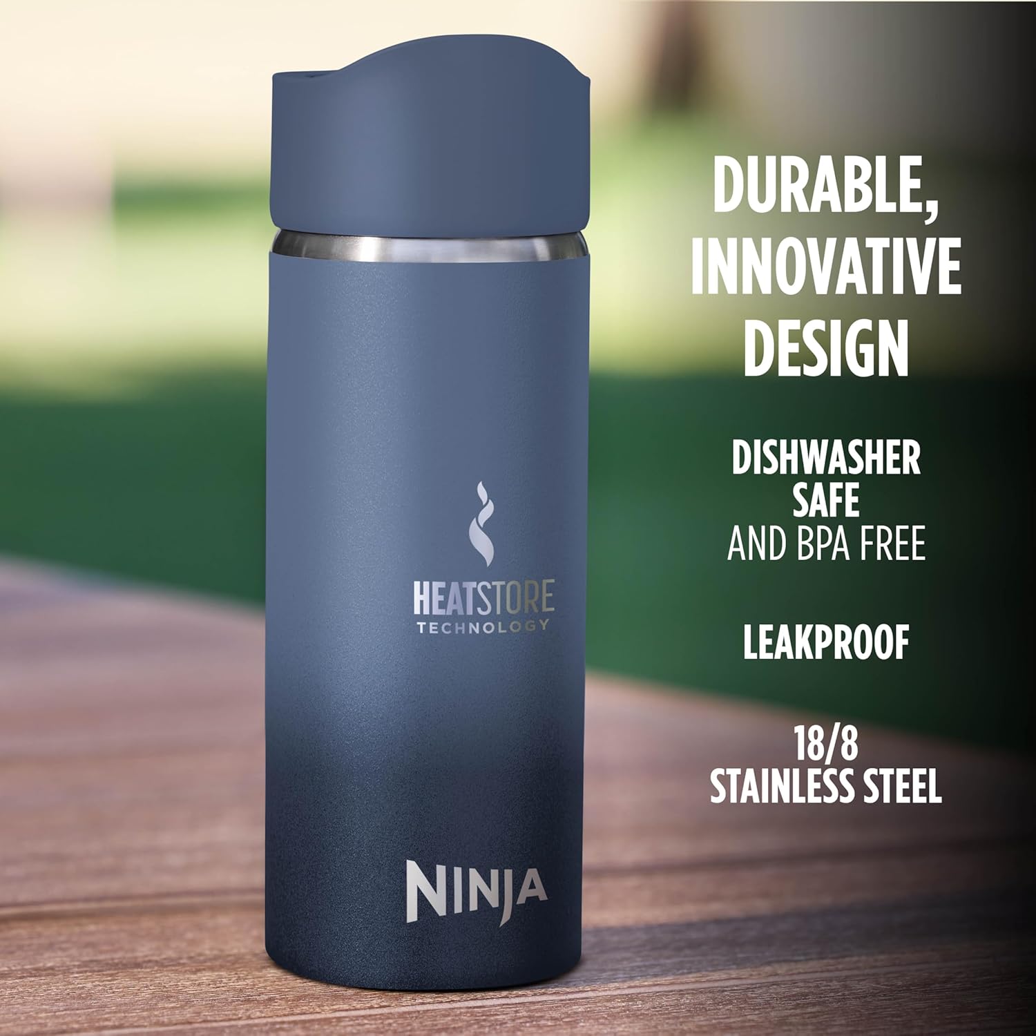 Ninja 400 ml Sip Perfect Travel Mug Blue | DW1603EUUKNV