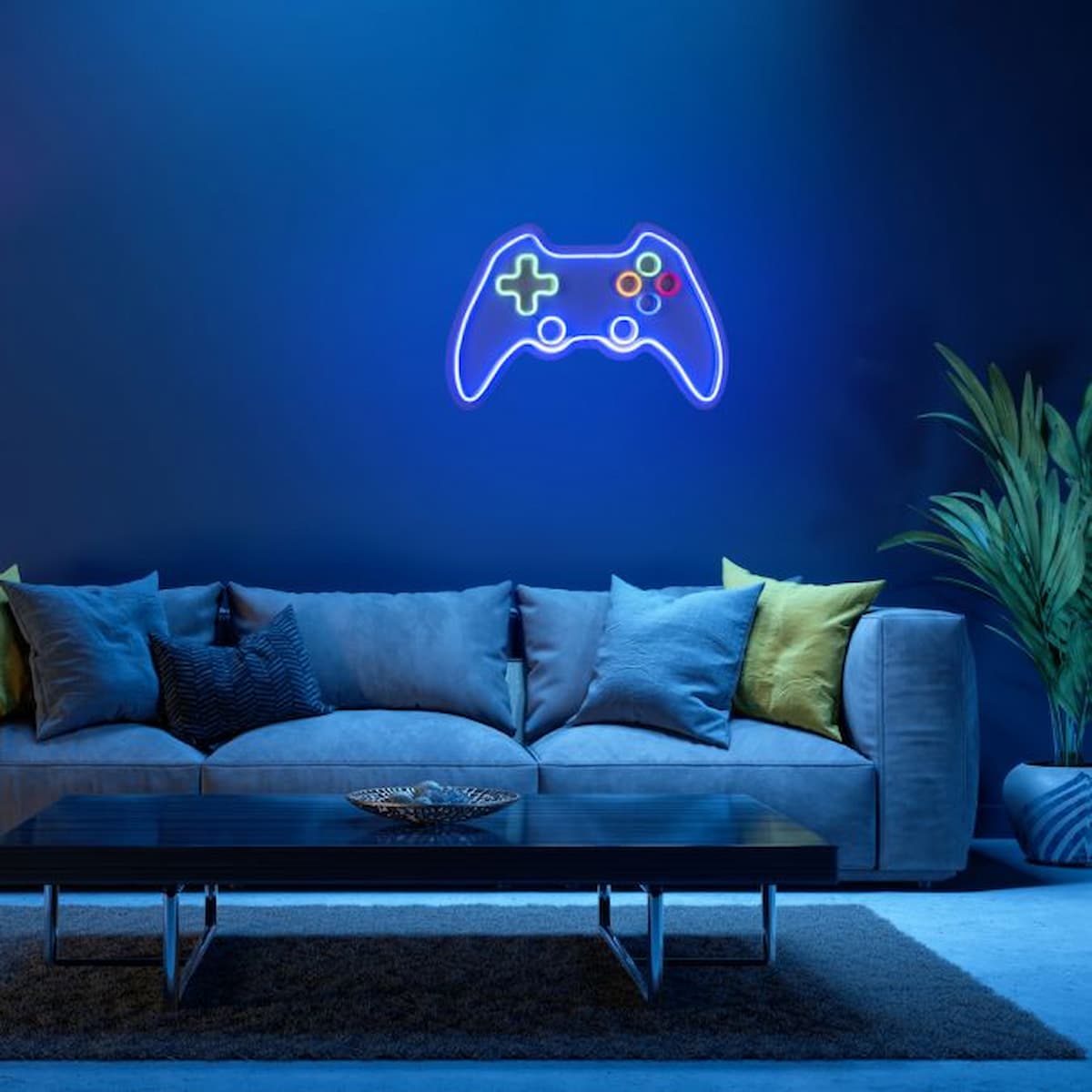 LED Wall Light Multicolour Controller Gamepad USB Decoration - 85022-70