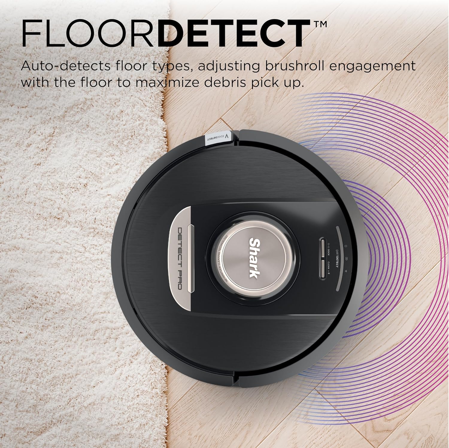 Shark Power Detect Self Empty Robot Vacuum | RV2820VEUK