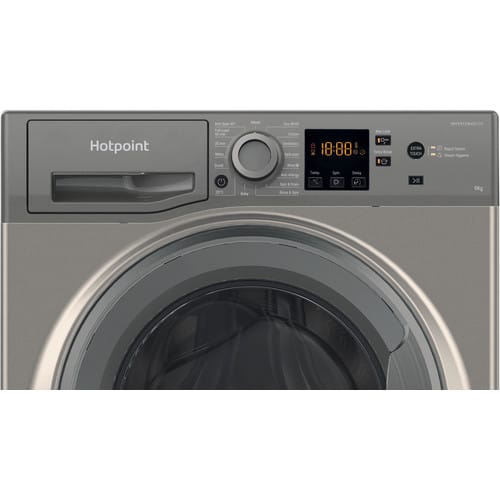 Hotpoint 9kg Washing Machine Graphite | HNR9W64GG