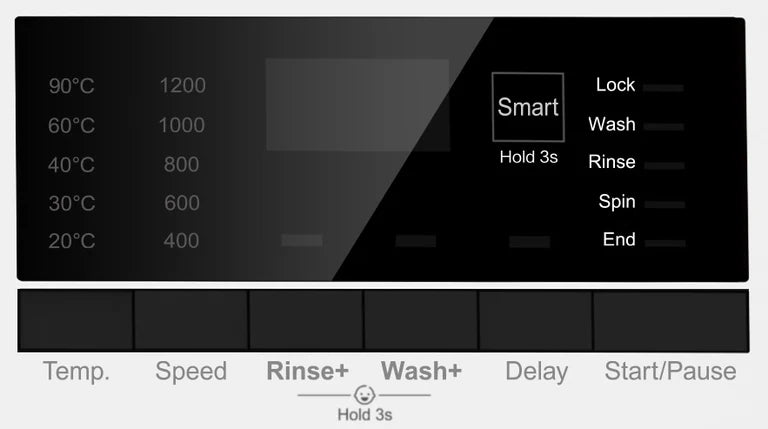 Powerpoint Washing Machine 8kg 1200 Spin White | P35812KW